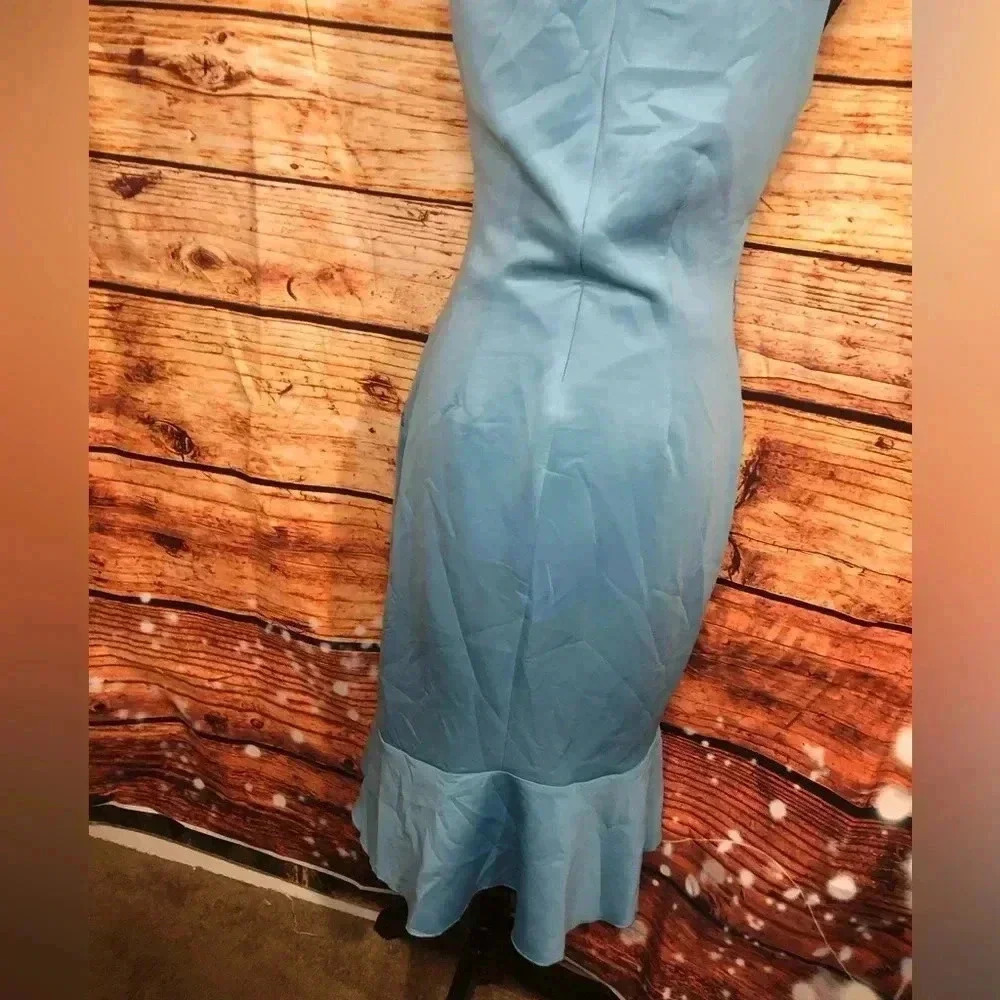 VENUS Women’s asymmetrical dress light blue - Picture 6 of 15
